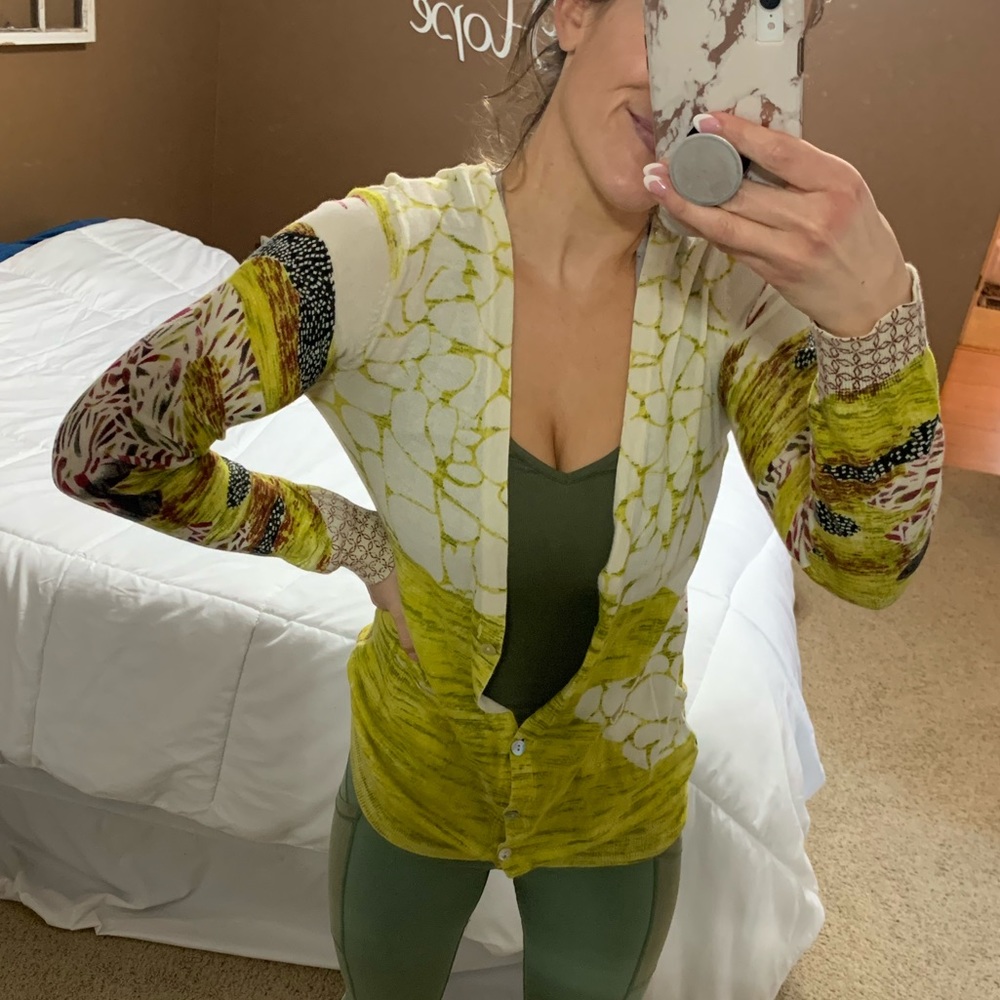 Floral cardigan